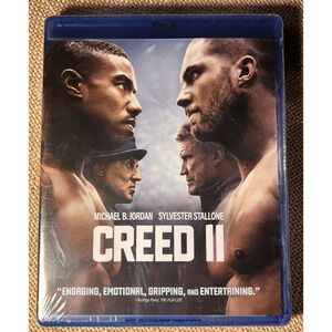 Creed II 2 Blu-ray DVD- Brand New Sealed-Jordan & Stallone